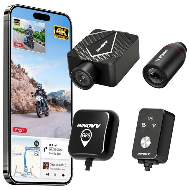 <tc>Innovv K5 2CH Dual True 4K Wifi GPS motor dashcam</tc>