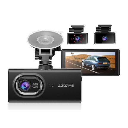 <tc>AZDome M560 3CH 4K Wifi GPS 128gb dashcam</tc>