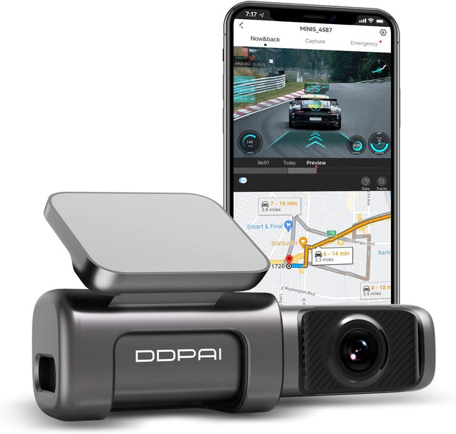 <tc>DDPai Mini 5 True 4K Wifi GPS 64gb dashcam</tc>