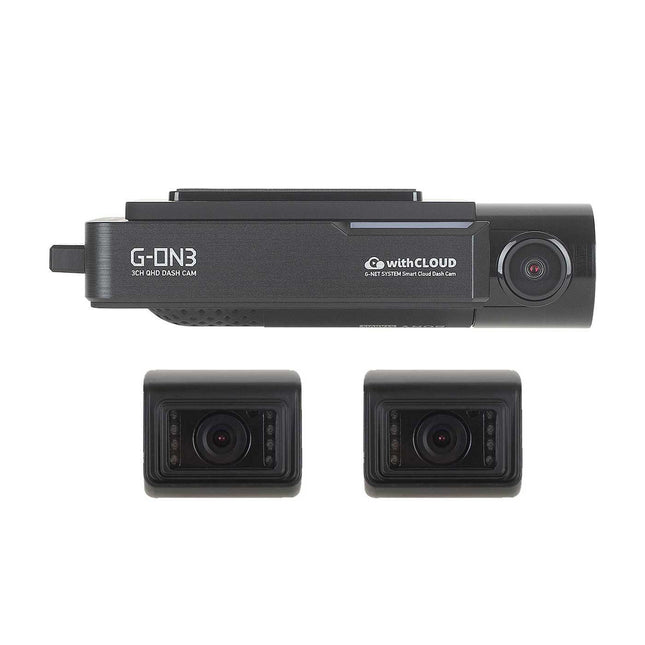 Gnet G-ON3 3CH Truck Cloud Wifi GPS 128gb dashcam för lastbil