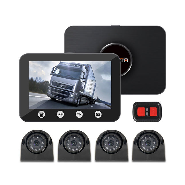 <tc>Motocam C4.3 4CH VGA dashcam för lastbil</tc>