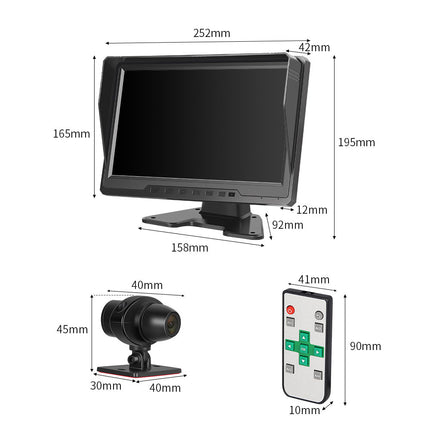 <tc>Motocam X10 4CH 720p dashcam för lastbil</tc>