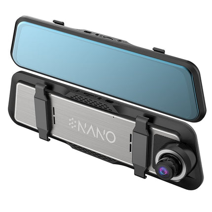 <tc>Nanocam T55 4K 2CH Full Mirror Wifi GPS 32gb innerbackspegel dashcam</tc>