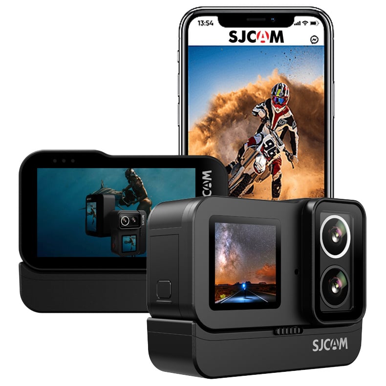 SJCAM SJ20 4K 60fps Dual lens Wifi actionkamera och dashcam