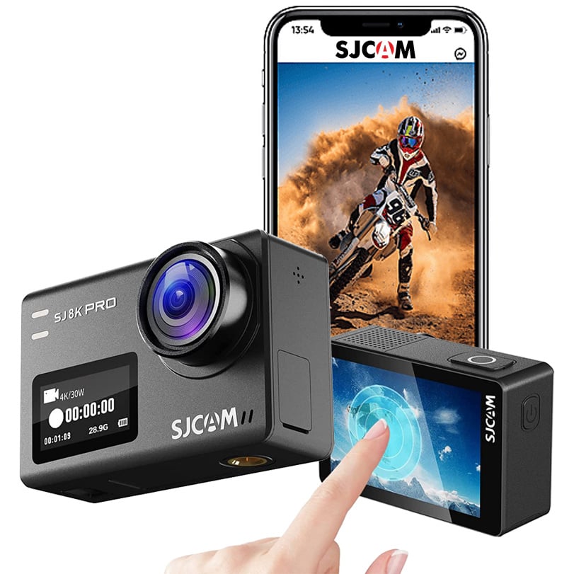 <tc>SJCAM SJ8 Pro 4K 60fps <span style="background-color: rgb(247, 247, 247);">Dual screen</span> Wifi actionkamera och dashcam</tc>